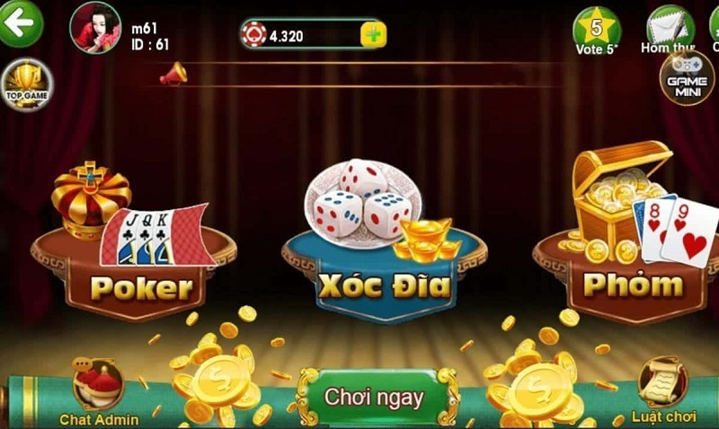 Những tựa game cá cược hấp dẫn tại cổng game 68gamebai